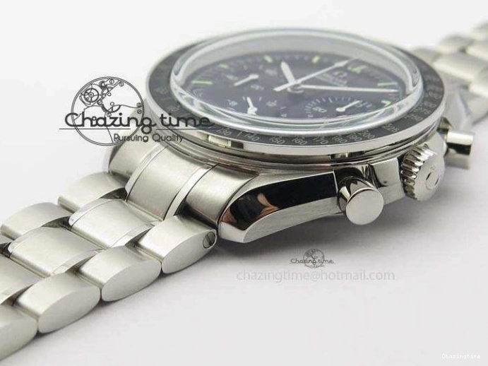 0406 Speedmaster MoonWatch Black Dial On SS Bracelet Seasonal 8228